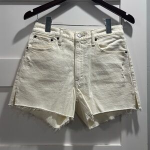 Abercrombie 4 inch Mom Denim Shorts